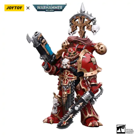 Warhammer 40k Actionfigur 1/18 Chaos Space Marines Crimson Slaughter Brother Karvult 12 cm Produktfoto
