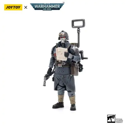Warhammer 40k Actionfigur 1/18 Death Korps of Krieg Veteran Squad Guardsman Communications Specialist 10 cm Produktfoto