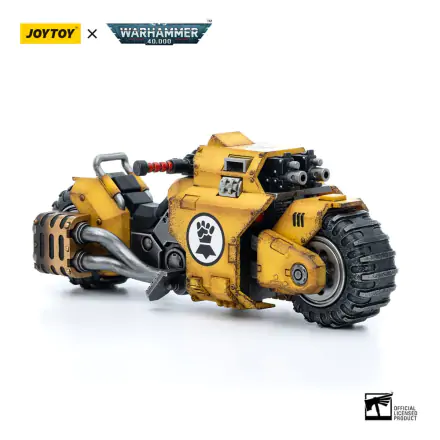 Warhammer 40k Fahrzeug 1/18 Imperial Fists Raider-pattern Combat Bike 22 cm Produktfoto