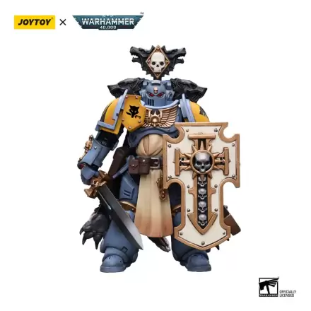 Warhammer 40k Actionfigur 1/18 Primaris Space Marines Space Wolves Bladeguard Veteran 12 cm Produktfoto