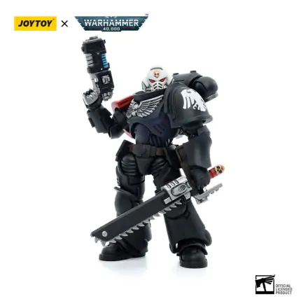 Warhammer 40k Actionfigur 1/18 Raven Guard Intercessors Sergeant Ashan 12 cm Produktfoto