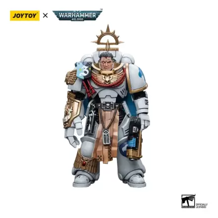 Warhammer 40k Actionfigur 1/18 Space Marines White Consuls Captain Messinius 12 cm Produktfoto