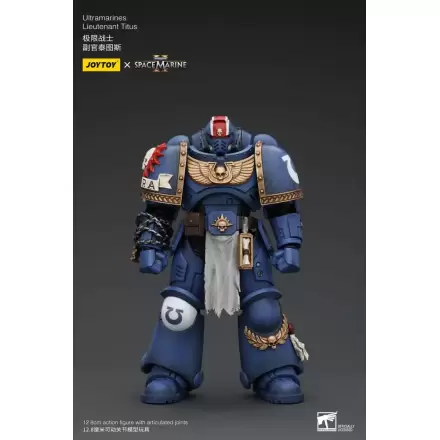 Warhammer 40k Actionfigur 1/18 Uitramarines Lieutenant Titus 13 cm termékfotója