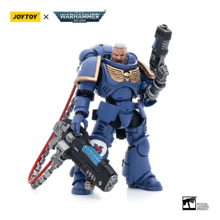 Warhammer 40k Actionfigur 1/18 Ultramarines Hellblasters Sergeant Ulaxes 12 cm Produktfoto