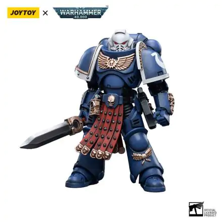 Warhammer 40k Actionfigur 1/18 Ultramarines Primaris Assault Veteran Intercessor 12 cm Produktfoto