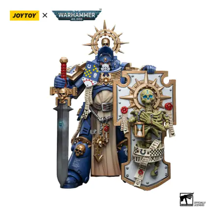 Warhammer 40k Action Figur 1/18 Ultramarines Primaris Captain with Relic Shield and Power Sword 12 cm termékfotója