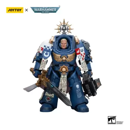 Warhammer 40k Actionfigur 1/18 Ultramarines Terminator Captain Severus Agemman 12 cm termékfotója