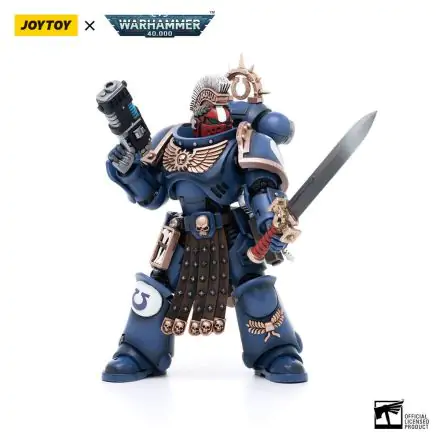 Warhammer 40k Actionfigur 1/18 Ultramarines Veteran Sergeant Icastus 12 cm Produktfoto