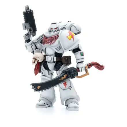 Warhammer 40k Actionfigur 1/18 White Scars Assault Intercessor Brother Batjargal 12 cm Produktfoto
