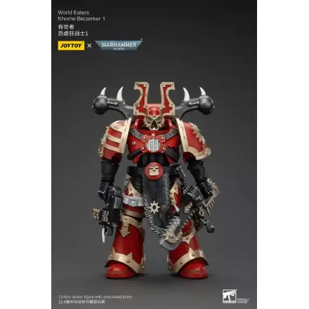 Warhammer 40k Actionfigur 1/18 World Eaters Khorne Berzerker 1 13 cm termékfotója