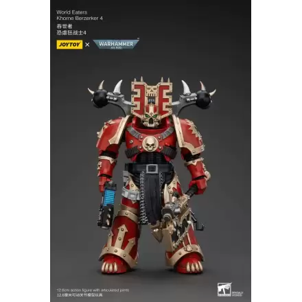 Warhammer 40k Actionfigur 1/18 World Eaters Khorne Berzerker 4 13 cm termékfotója