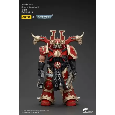 Warhammer 40k Actionfigur 1/18 World Eaters Khorne Berzerker 5 13 cm termékfotója