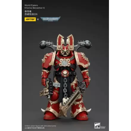 Warhammer 40k Actionfigur 1/18 World Eaters Khorne Berzerker 6 13 cm termékfotója