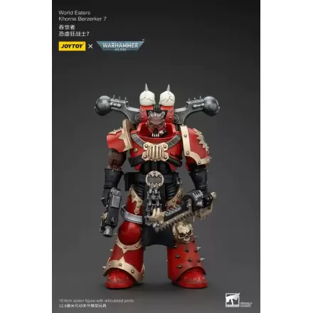 Warhammer 40k Actionfigur 1/18 World Eaters Khorne Berzerker 7 13 cm termékfotója