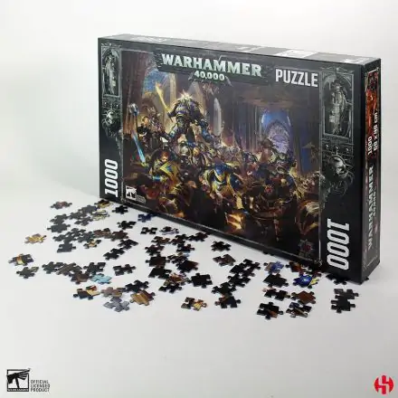 Warhammer 40K Puzzle Gulliman vs Black Legion (1000 Teile) Produktfoto