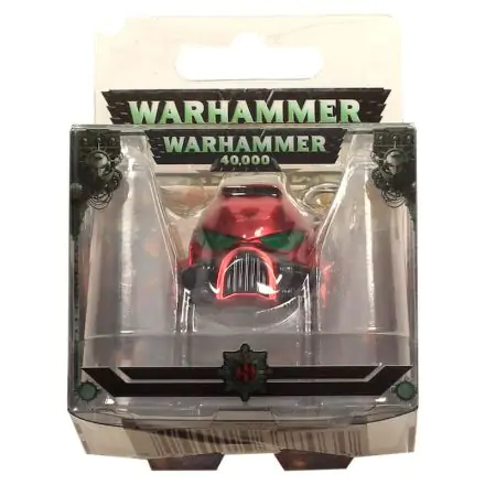 Warhammer 40K Metall-Schlüsselanhänger Space Marine MKVII Helmet Blood Angels termékfotója