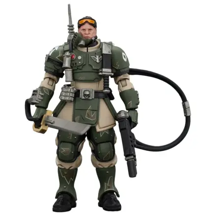 Warhammer Actionfigur Astra Militarum Kasrkin 7 mit Hot-shot Laspistol und Power Sword Produktfoto