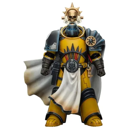 Warhammer Imperial Fists Actionfigur Librarian Consul mit Force Axe und Bolt Pistol 12 cm Produktfoto
