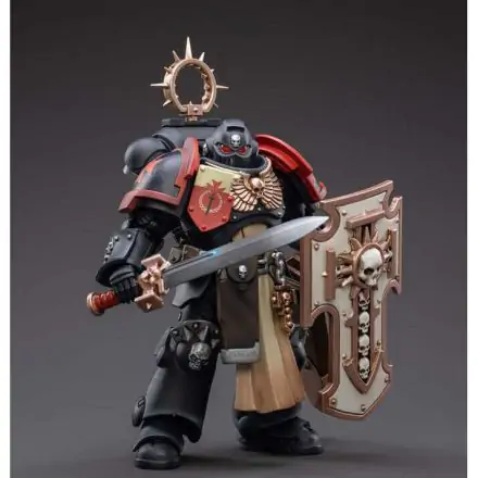 Warhammer 40k Actionfigur 1/18 Primaris Space Marines Black Templars Bladeguard Veteran 12 cm Produktfoto