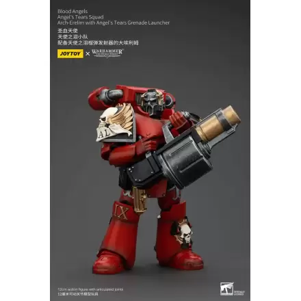 Warhammer The Horus Heresy Actionfigur 1/18 Blood Angels Angel's Tears Squad Arch-Erelim with Angel's Tears Grenade Launcher 12 cm termékfotója