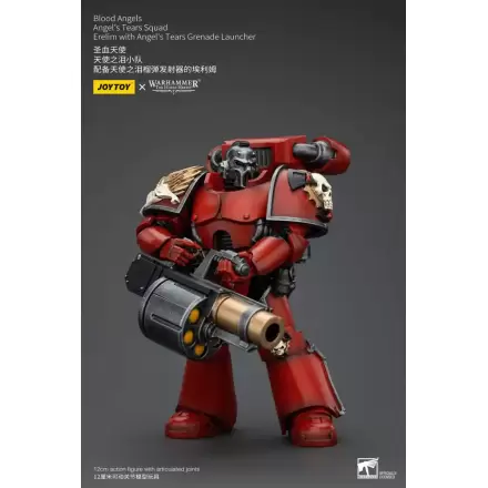 Warhammer The Horus Heresy Actionfigur 1/18 Blood Angels Angel's Tears Squad Erelim with Angel's Tears Grenade Launcher 12 cm termékfotója