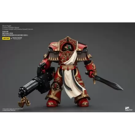 Warhammer The Horus Heresy Actionfigur 1/18 Blood Angels Crimson Paladins Squad Crimson Paladin with Iliastus Assault Cannon 14 cm termékfotója