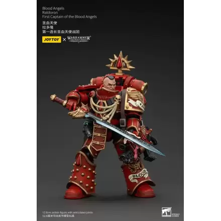 Warhammer The Horus Heresy Action Figur 1/18 Blood Angels Raldoron First Captain of the Blood Angels 13 cm termékfotója