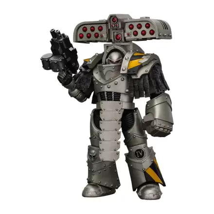 Warhammer The Horus Heresy Action Figure 1/18 Iron Warriors Tyrant Siege Master Terminator mit Raketenwerfer 14 cm Produktfoto