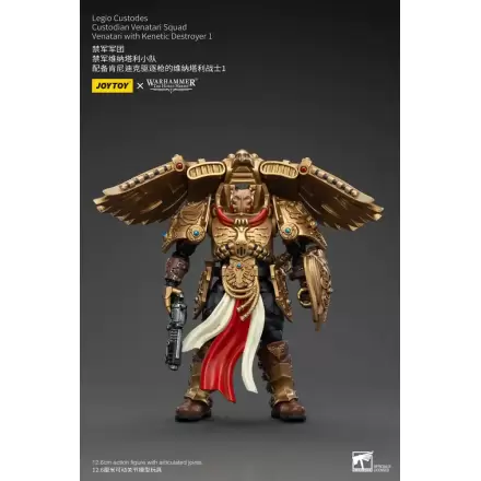 Warhammer The Horus Heresy Actionfigur 1/18 Legio Custodes Custodian Venatari Squad Venatari with Kenetic Destroyer 1 13 cm termékfotója