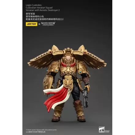 Warhammer The Horus Heresy Actionfigur 1/18 Legio Custodes Custodian Venatari Squad Venatari with Kenetic Destroyer 2 13 cm termékfotója