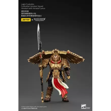 Warhammer The Horus Heresy Actionfigur 1/18 Legio Custodes Custodian Venatari Squad Venatari with Venatari Lance 13 cm termékfotója