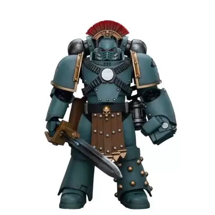 Warhammer The Horus Heresy Actionfigur 1/18 Sons of Horus MKIV Tactical Squad Sergeant with Power Fist 12 cm termékfotója