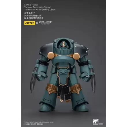 Warhammer The Horus Heresy Actionfigur 1/18 Tartaros Terminator Squad Terminator With Lightning Claws 12 cm termékfotója