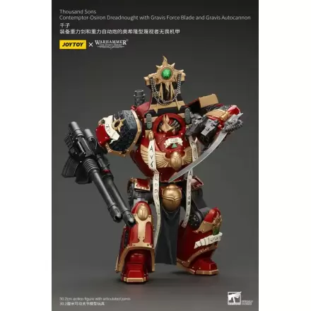 Warhammer The Horus Heresy Actionfigur 1/18 Thousand Sons Contemptor-Osiron Dreadnought with Gravis Force Blade And Gravis Autocannon 30 cm termékfotója