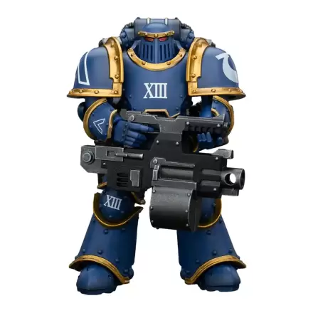 Warhammer The Horus Heresy Actionfigur 1/18 Ultramarines Legion MKIII Tactical Support Squad Legionary with Heavy Bolter 12 cm termékfotója