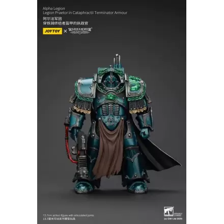 Warhammer The Horus Heresy Action Figure Alpha Legion Legion Praetor in Cataphractii Terminator Armour 18 cm Produktfoto