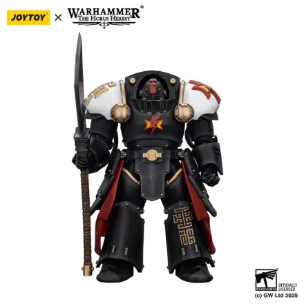 Warhammer The Horus Heresy Actionfigur White Scars Ebon Keshig Terminator 2 mit Power Glaive 13 cm Produktfoto