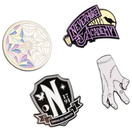 Wednesday Set mit 4 Pins Produktfoto
