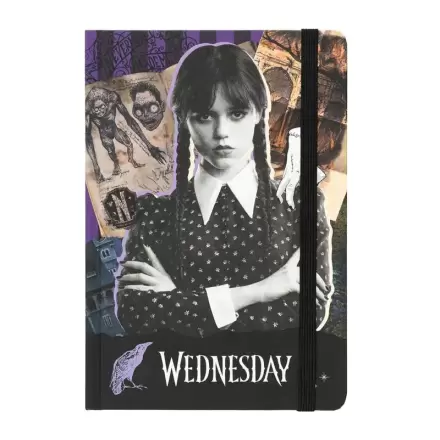 Wednesday Addams A5 Notizbuch termékfotója