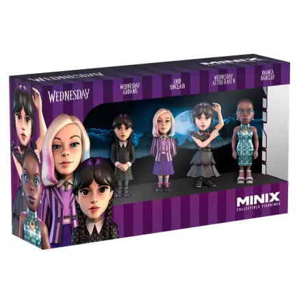 Wednesday Minix 4-er Pack Figuren 7cm termékfotója