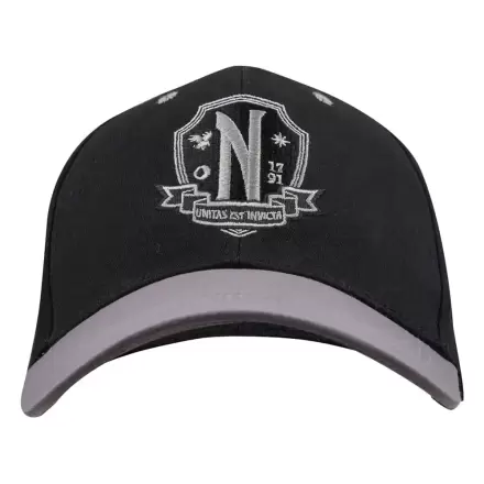 Wednesday Baseball Cap Nevermore Academy Black termékfotója