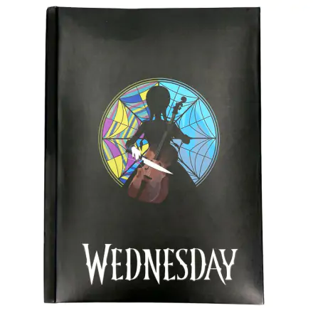 Wednesday Roseton A5 Notizbuch mit Leuchtfunktion termékfotója