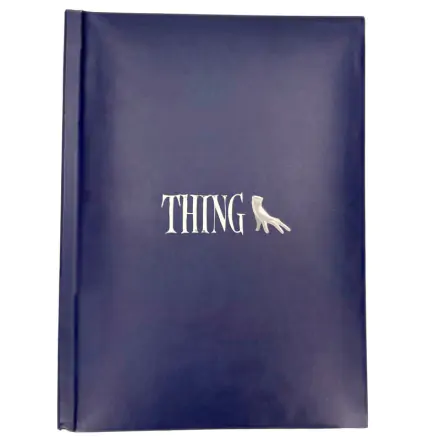 Wednesday Thing A5 Notizbuch mit Leuchtfunktion Produktfoto
