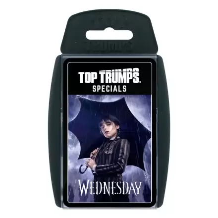 Wednesday Card Game Top Trumps German VersionMittwoch Kartenspiel Top Trumps German Version Produktfoto