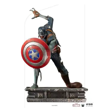 What If...? Art Scale Statue 1/10 Captain America Zombie 22 cm Produktfoto