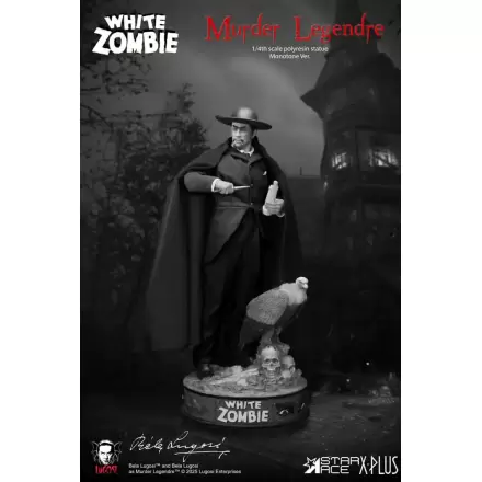 White Zombie Statue 1/4 Murder Legendre Monotone Ver. 52 cm Produktfoto