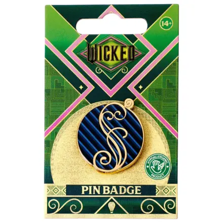 Wicked Blue Shiz Logo Anstecknadel Produktfoto