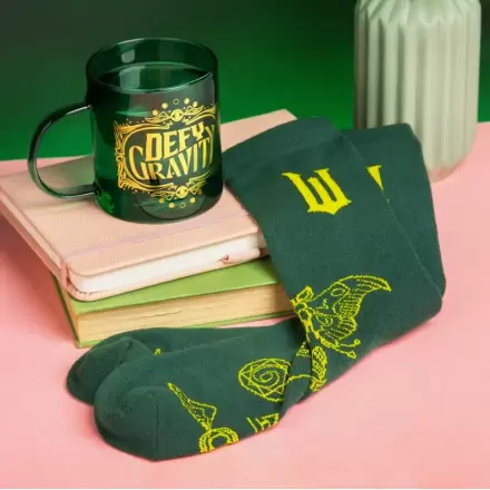 Wicked Elphaba Glasbecher- und Socken-Set termékfotója