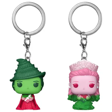 Wicked Funko POP! Vinyl Schlüsselanhänger 2er-Pack G&E (Ombre) 4 cm Produktfoto