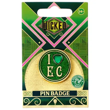 Wicked I Love Emerald City Pin-Abzeichen Produktfoto